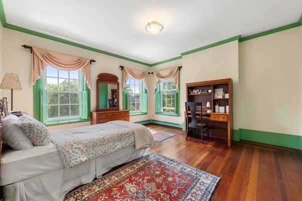 Bedroom, Home Office, Interior, Wood Texture Flooring