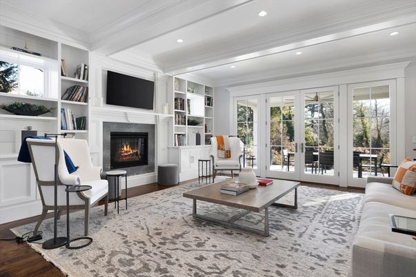 Dining room, Interior, Kitchen, Living room, Pendant Lights, Recessed Lighting, Wood Texture Flooring