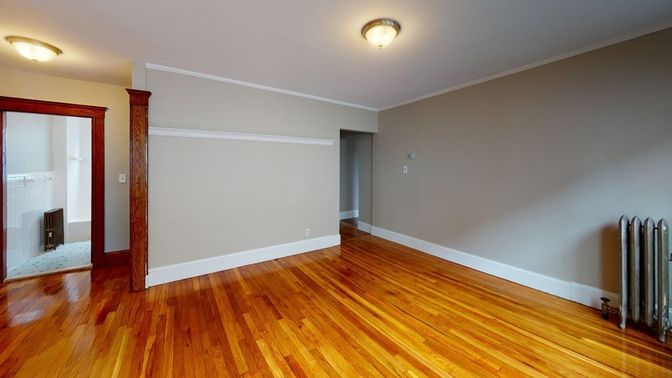Empty room, Interior, Wood Texture Flooring