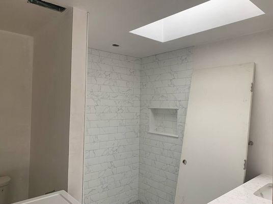 Bathroom, Interior, Marble Walls
