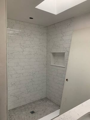 Bathroom, Interior, Marble Walls