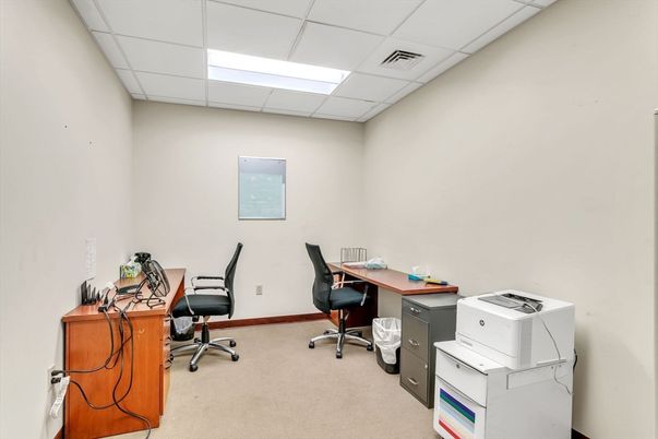 Home Office, Interior, Recessed Lighting