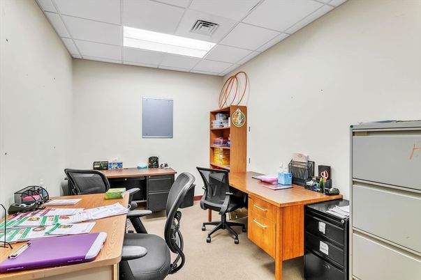 Home Office, Interior, Recessed Lighting