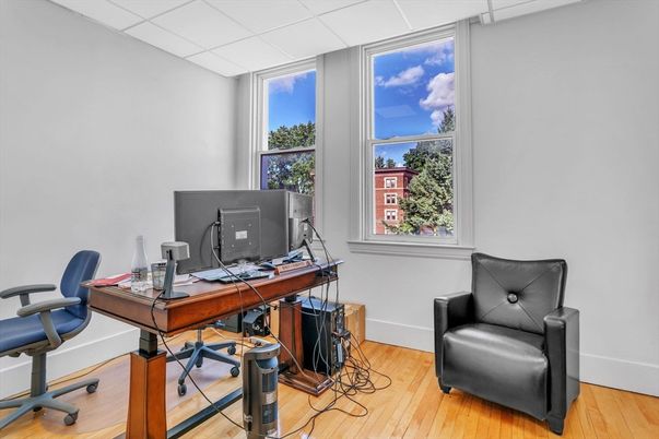 Home Office, Interior, Wood Texture Flooring