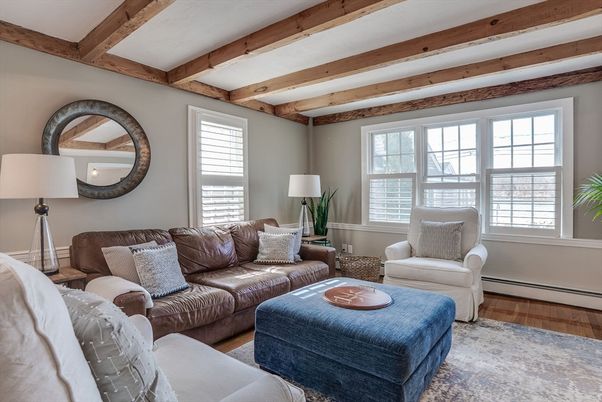 Interior, Living room, Wooden Beams, Wood Texture Flooring