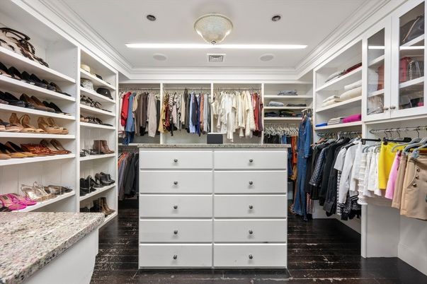 Interior, Recessed Lighting, Walk-in Closets, Wood Texture Flooring