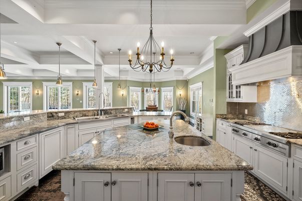 Chandelier, Interior, Kitchen, Pendant Lights, Recessed Lighting