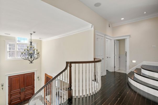 Chandelier, Interior, Recessed Lighting, Wood Texture Flooring