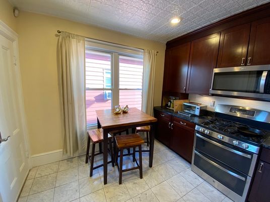 Dining room, Interior, Kitchen, Recessed Lighting