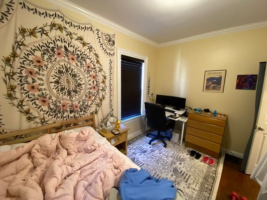 Bedroom, Home Office, Interior, Wood Texture Flooring