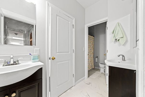 Bathroom, Dual Sink Vanities, Interior, Marble