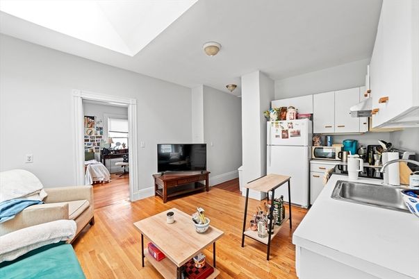 Interior, Kitchen, Living room, Wood Texture Flooring