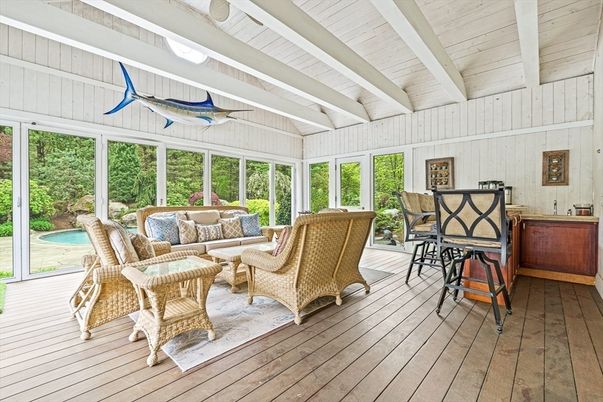 Interior, Living room, Sun Room, Wood Texture Flooring