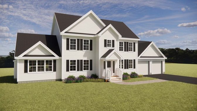 Attached, Exterior, Facade, Farmhouse