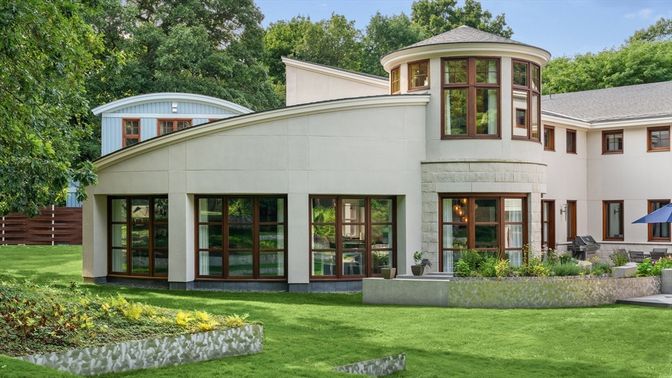 Backyard, Exterior, Facade, French Provincial