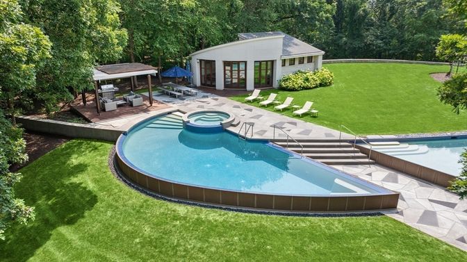 Backyard, Exterior, Pool