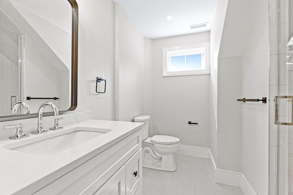 Bathroom, Interior, Recessed Lighting