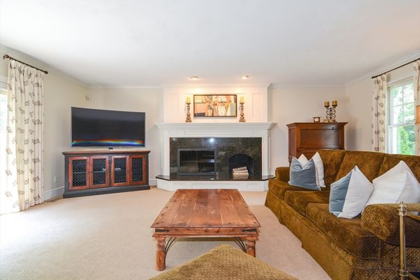 Fireplace, Interior, Living room, Recessed Lighting