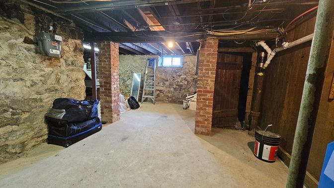 Interior, Stone Walls