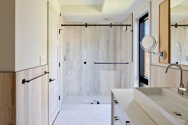 Bathroom, Glass Shower, Interior