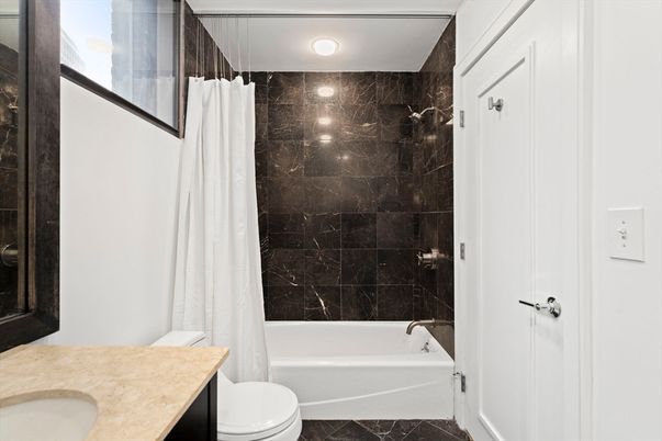 Bathroom, Interior, Marble Walls