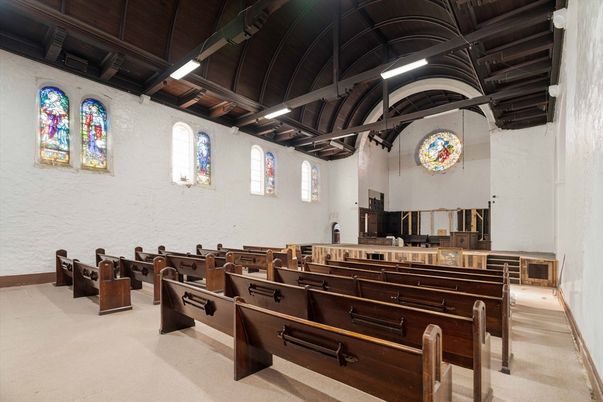 Interior, Wooden Beams