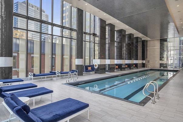 Interior, Pool, Recessed Lighting