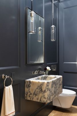 Bathroom, Interior, Pendant Lights