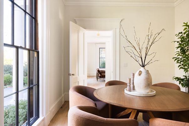 Dining room, Interior, Wood Texture Flooring