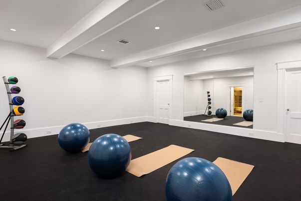 Fitness Equipment, Interior, Recessed Lighting