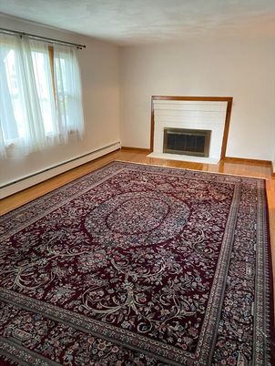 Empty room, Fireplace, Interior, Wood Texture Flooring