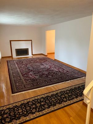 Empty room, Fireplace, Interior, Wood Texture Flooring