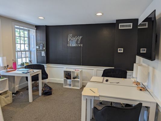 Home Office, Interior, Recessed Lighting