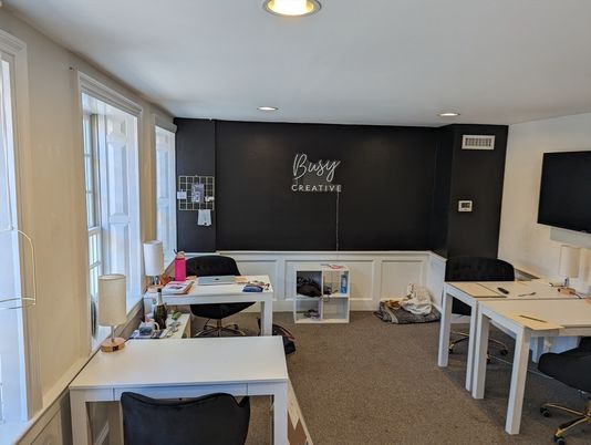 Home Office, Interior, Recessed Lighting