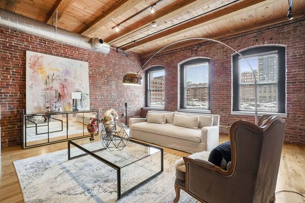 Interior, Living room, Stone Walls, Wooden Beams, Wooden Ceilings, Wood Texture Flooring