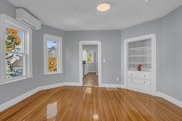 Empty room, Interior, Wood Texture Flooring