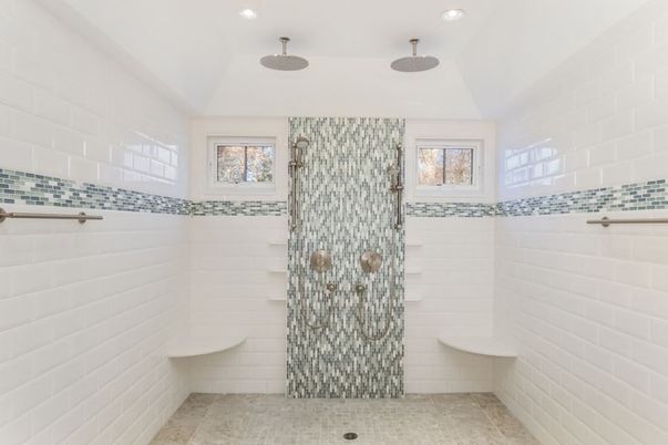 Bathroom, Interior, Recessed Lighting