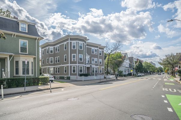 Exterior, Facade, Condo Building