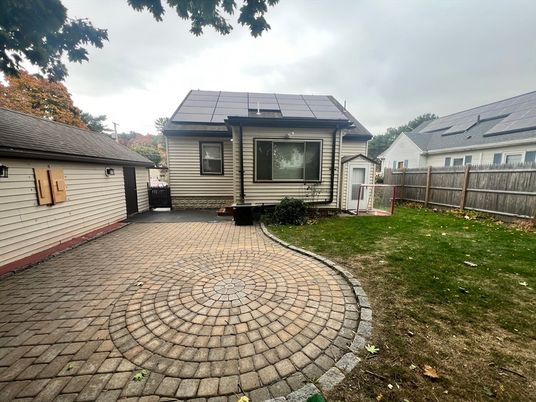 Backyard, Exterior, Solar Panels