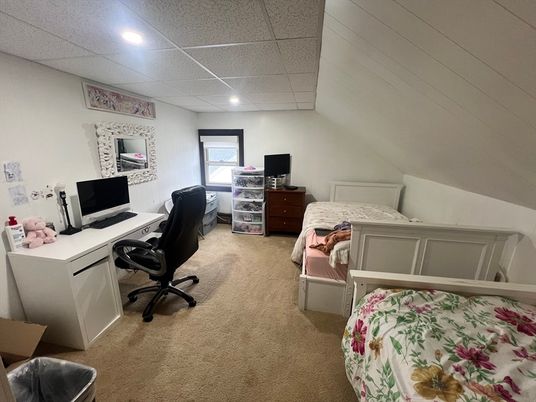 Bedroom, Home Office, Interior, Recessed Lighting