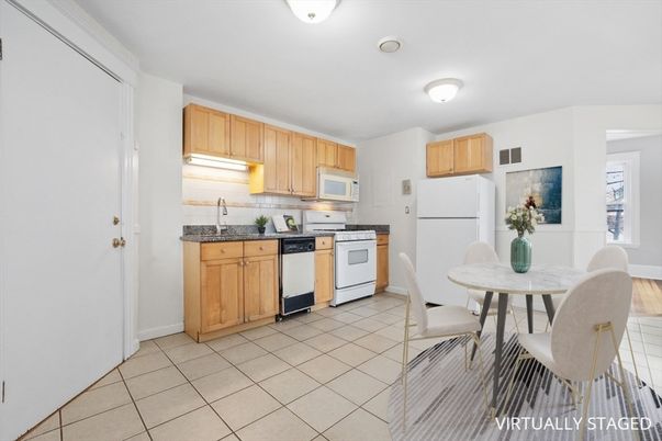 Dining room, Interior, Kitchen