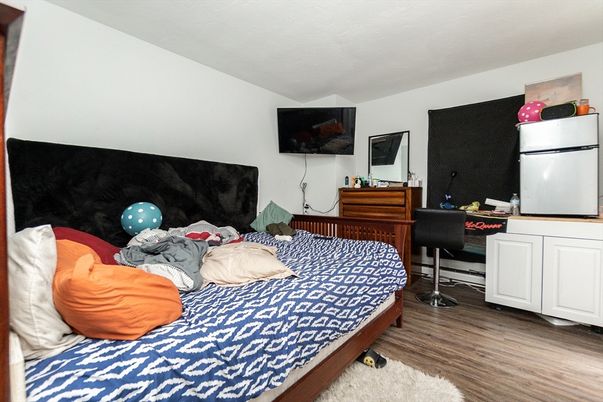 Bedroom, Home Office, Interior, Wood Texture Flooring