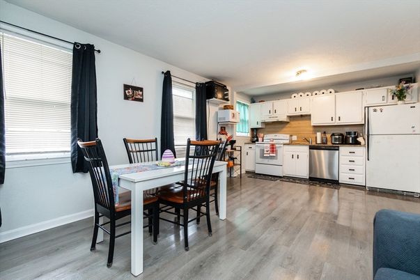 Dining room, Interior, Kitchen, Wood Texture Flooring