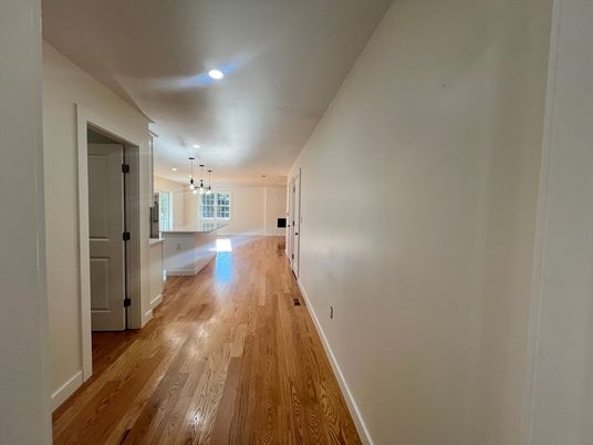 Interior, Pendant Lights, Recessed Lighting, Wood Texture Flooring