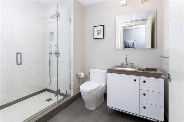 Bathroom, Glass Shower, Interior
