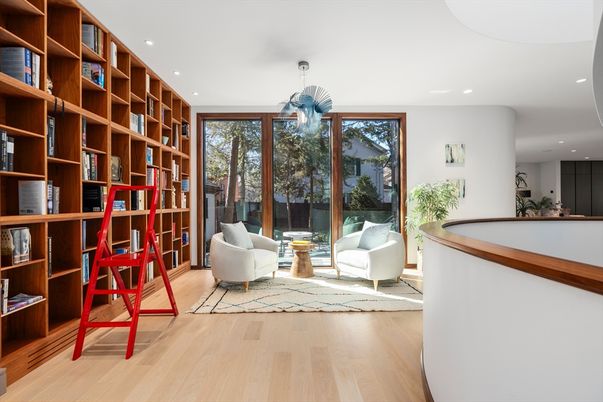 Interior, Pendant Lights, Recessed Lighting, Wood Texture Flooring