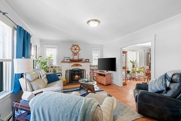 Fireplace, Interior, Living room, Wood Texture Flooring