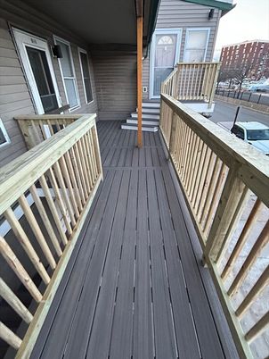 Exterior, Wood Texture Flooring