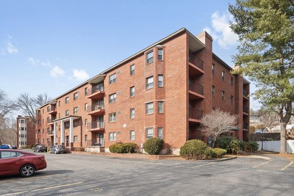 Exterior, Facade, Brick Facade, Condo Building