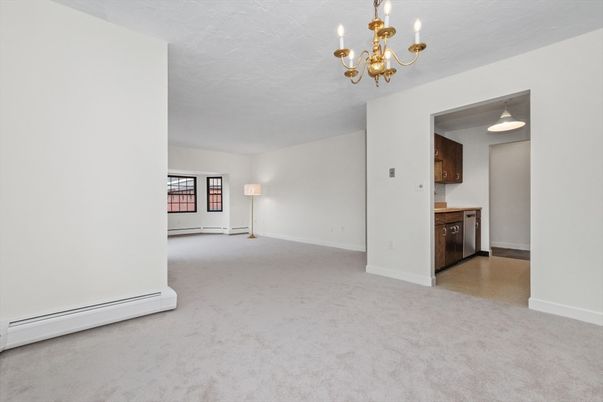 Chandelier, Empty room, Interior
